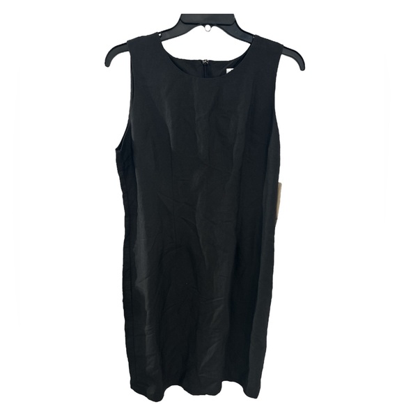 Jennifer Eden Dresses & Skirts - NWT Vintage Jennifer Eden Black Knee-Length Sheath Sleeveless Dress Size 12